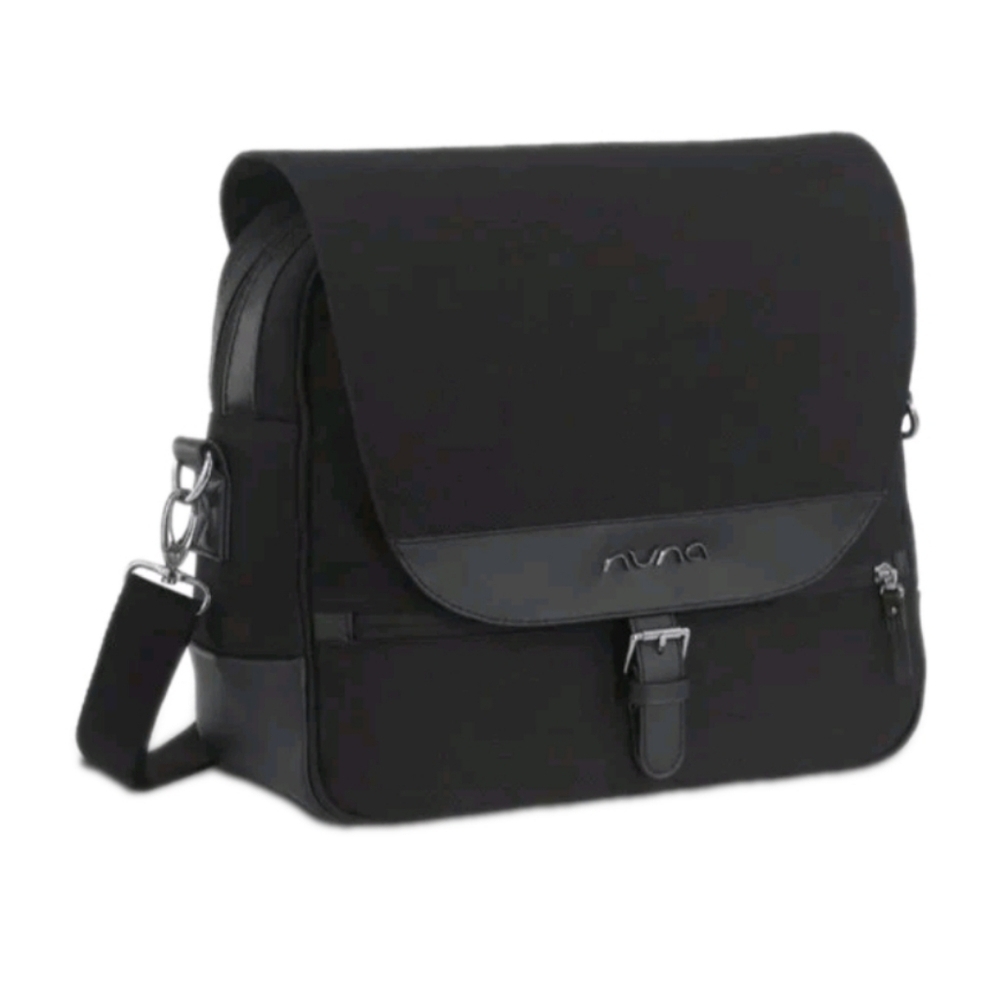 Nuna Unisex Black Diaper Bag/Backpack